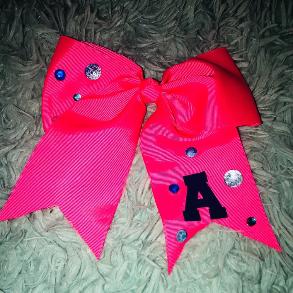 “A” Cheer Bow